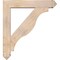 Ekena Millwork Funston Arts and Crafts Smooth Bracket w/ Offset Brace, Douglas Fir, 7 1/2"W x 40"D x 44"H BKT0806X40X44FST03SDF - alternate 3